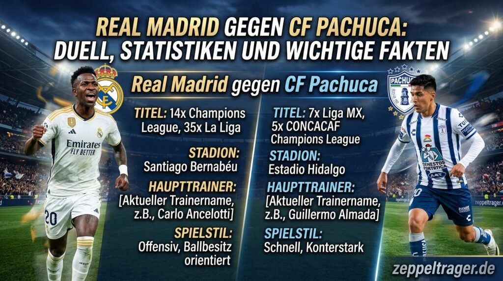 Real Madrid gegen CF Pachuca